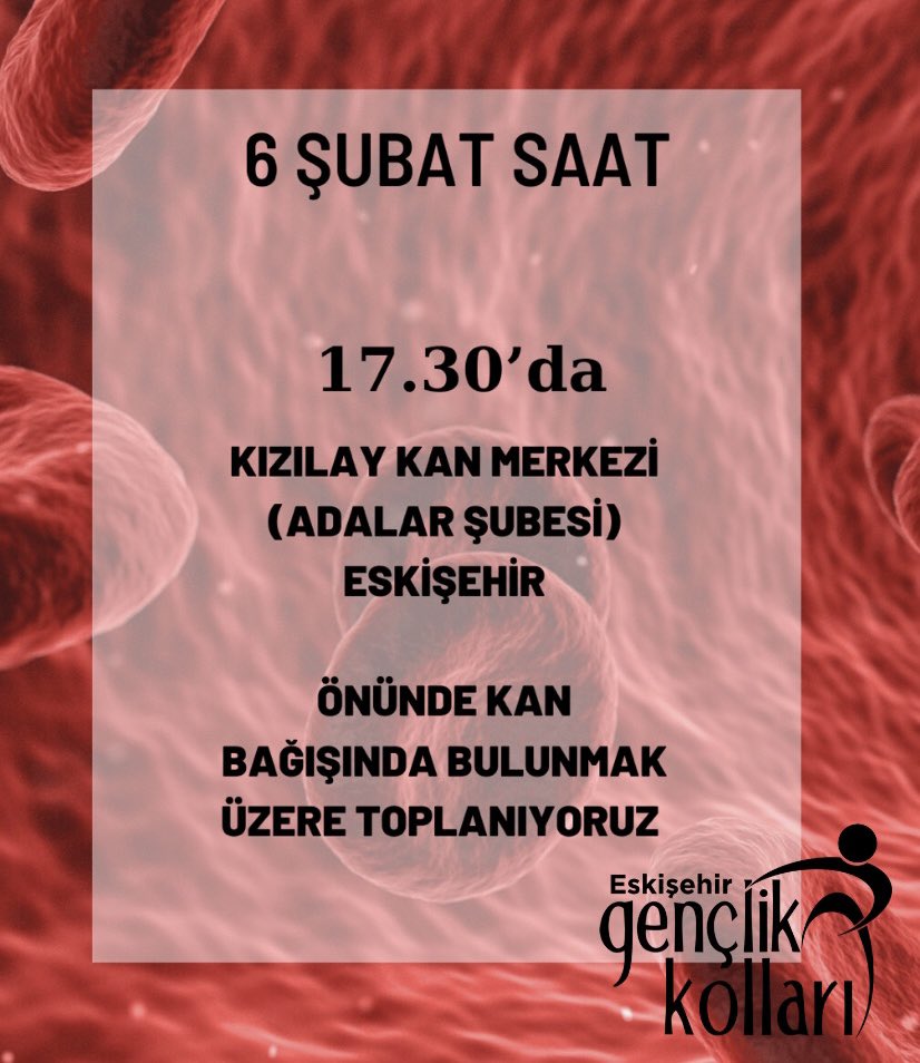 avmusabtayyib's tweet photo. Kahramanmaraş’ta meydana gelen #deprem de olası kan ihtiyacının karşılanması için saat 17.30 ‘da Kızılay Kan Merkezi (Adalar Şubesi) Eskişehir önünde toplanıyoruz🇹🇷

Tüm teşkilatımız ve hemşehrilerimizi bekliyoruz.

#eskişehir https://t.co/Doxpmwy4Tg