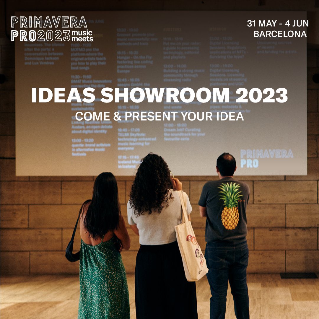PrimaveraPro's tweet photo. 📣Last Call for Ideas Showroom📣
 
If you are starting out with a project, have an idea, or simply want to put your company on the map, you have a space at Primavera Pro 2023.

⏱Until today at 12:00 CET❗️
ℹ️ Submit your project here: https://t.co/LrxnQ8dxFp https://t.co/zzoBpawGPP
