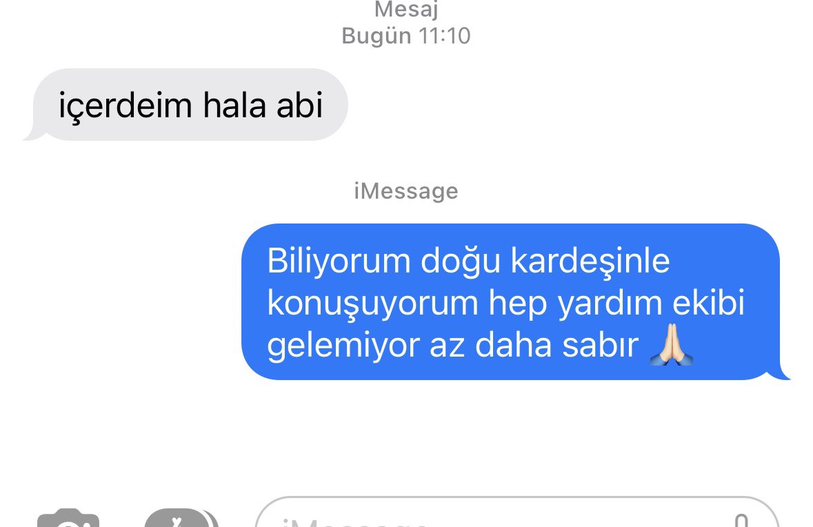 aogofficiall's tweet photo. ALLAH RIZASI İÇİN SESİMİZİ DUYUN 7 SAATTİR ULAŞMAYA ÇALIŞIYORUM LÜTFEN‼️

Adres: Güzelburç mahallesi 600 konutlar 35. Blok kat:2 Antakya/Hatay En alt en sağ köşede bina. Bilinci açık çok geç olmadan lütfen 🙏🏻 

İletişim:05363661131

@haluklevent @ahbaphatay @AFADBaskanlik https://t.co/mmHVVa0DnP
