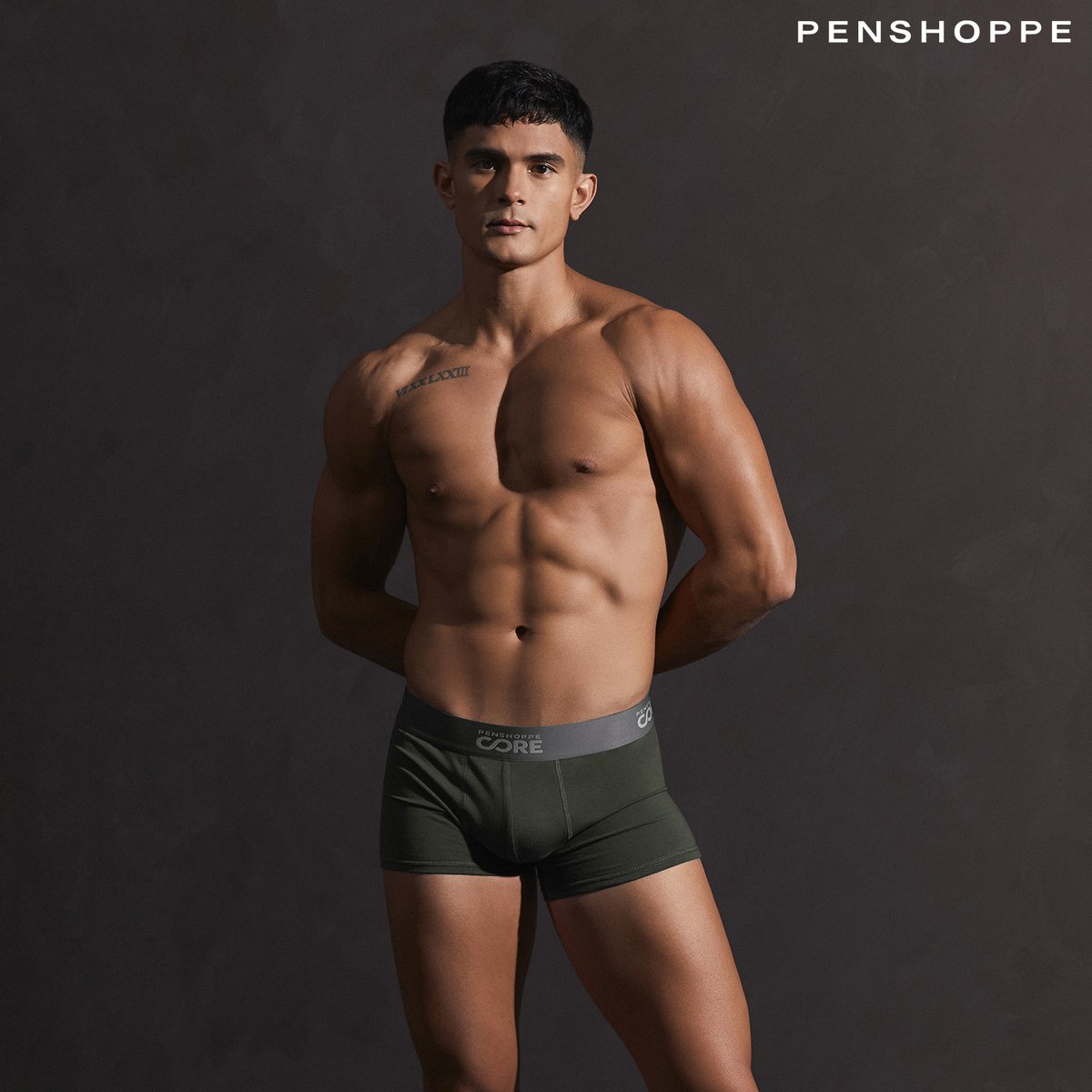 PENSHOPPE on Twitter: "Brandon Espiritu gets secured comfort and seamless confidence from the