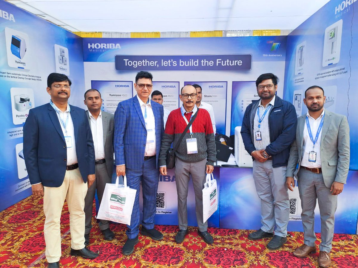 horibaindiapvt's tweet photo. #BAPCON 2023 concluded on 5th February 2023 in #Nalanda.
HORIBA Medical showcased the latest diagnostic solutions at the booth.
Thank you, organizers and delegates for the wonderful engagement!
#HORIBA #HORIBAIndia #HORIBAMedical https://t.co/KQ0daqXX1g