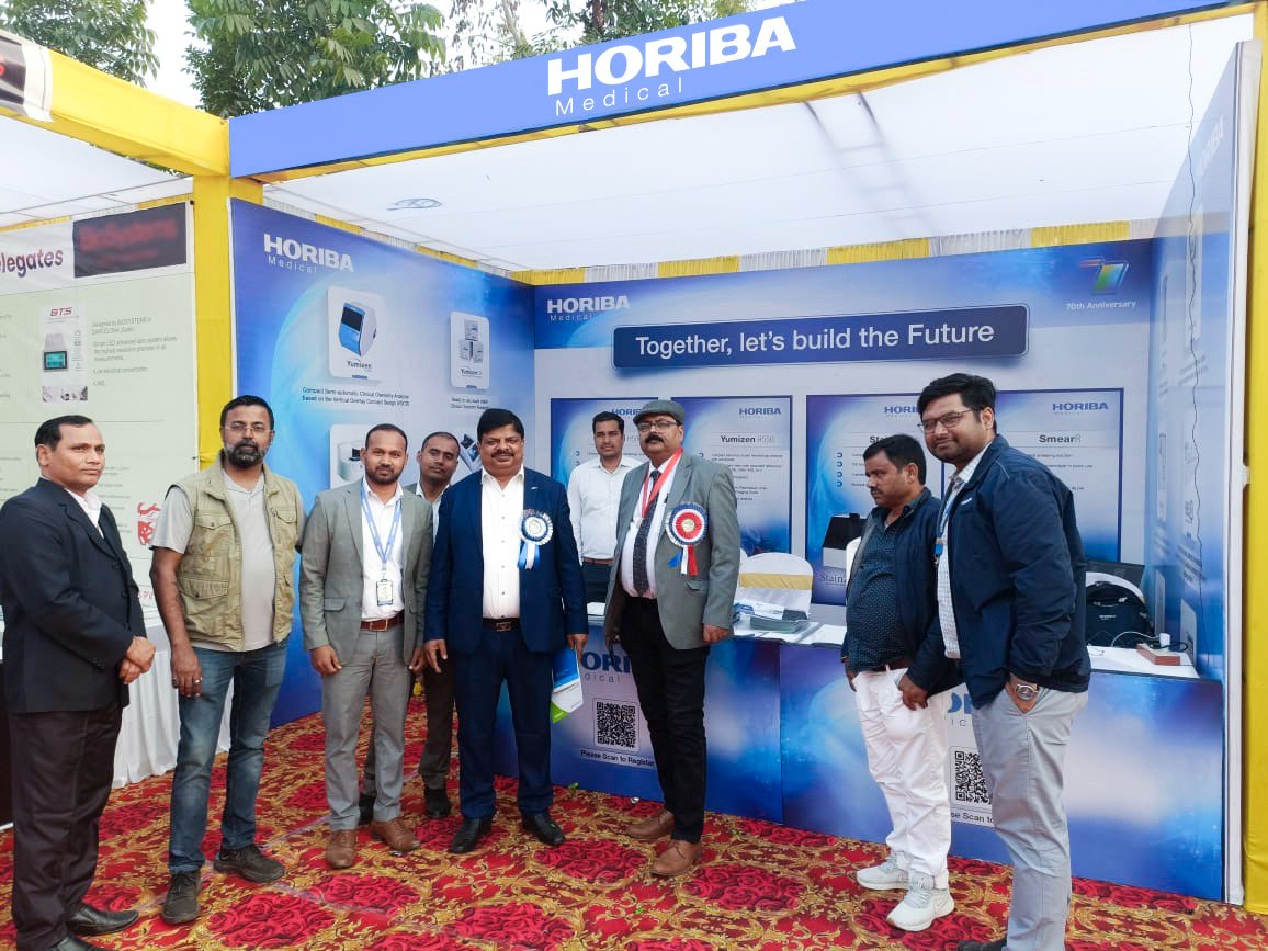 horibaindiapvt's tweet photo. #BAPCON 2023 concluded on 5th February 2023 in #Nalanda.
HORIBA Medical showcased the latest diagnostic solutions at the booth.
Thank you, organizers and delegates for the wonderful engagement!
#HORIBA #HORIBAIndia #HORIBAMedical https://t.co/KQ0daqXX1g