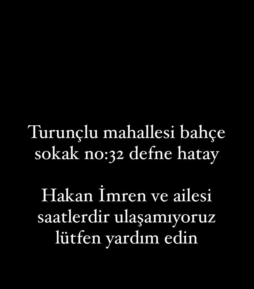 #deprem #Hatay #defne #AHBAP #ahbaphatay <a href="/haluklevent/">Haluk Levent ( Ahbap Ekibi )</a> @Ahbap_Hatay @Ahbap_Hatay