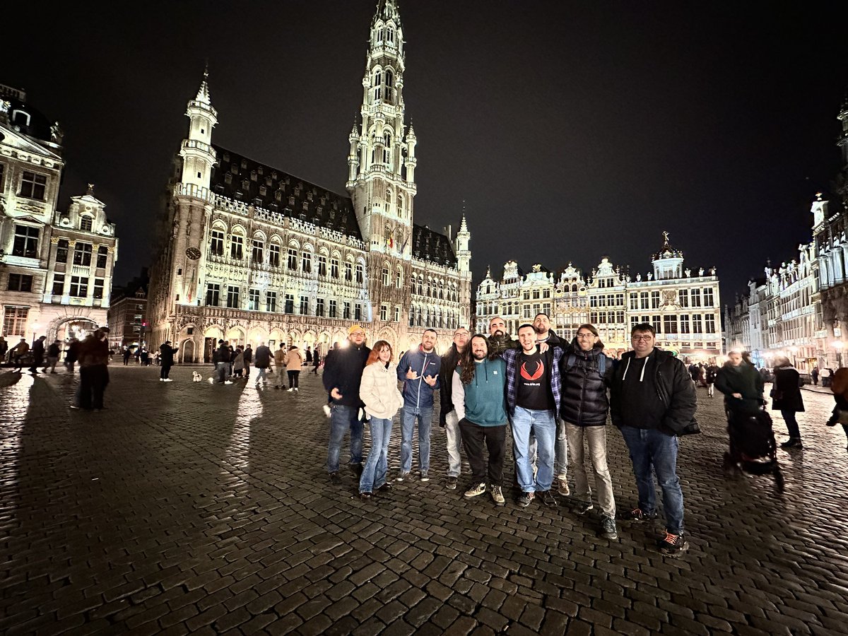What a FOSDEM mates #FOSDEM2023 stand! #opensource #GNU #Linux #relaxandrecover #security #backup