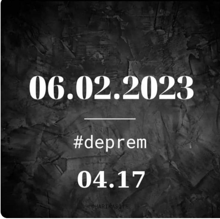 There was a 7.4 magnitude earthquake in my country this morning. There are people who died, the number of which is unknown. I rest today to respect my country. Please pray for my country.