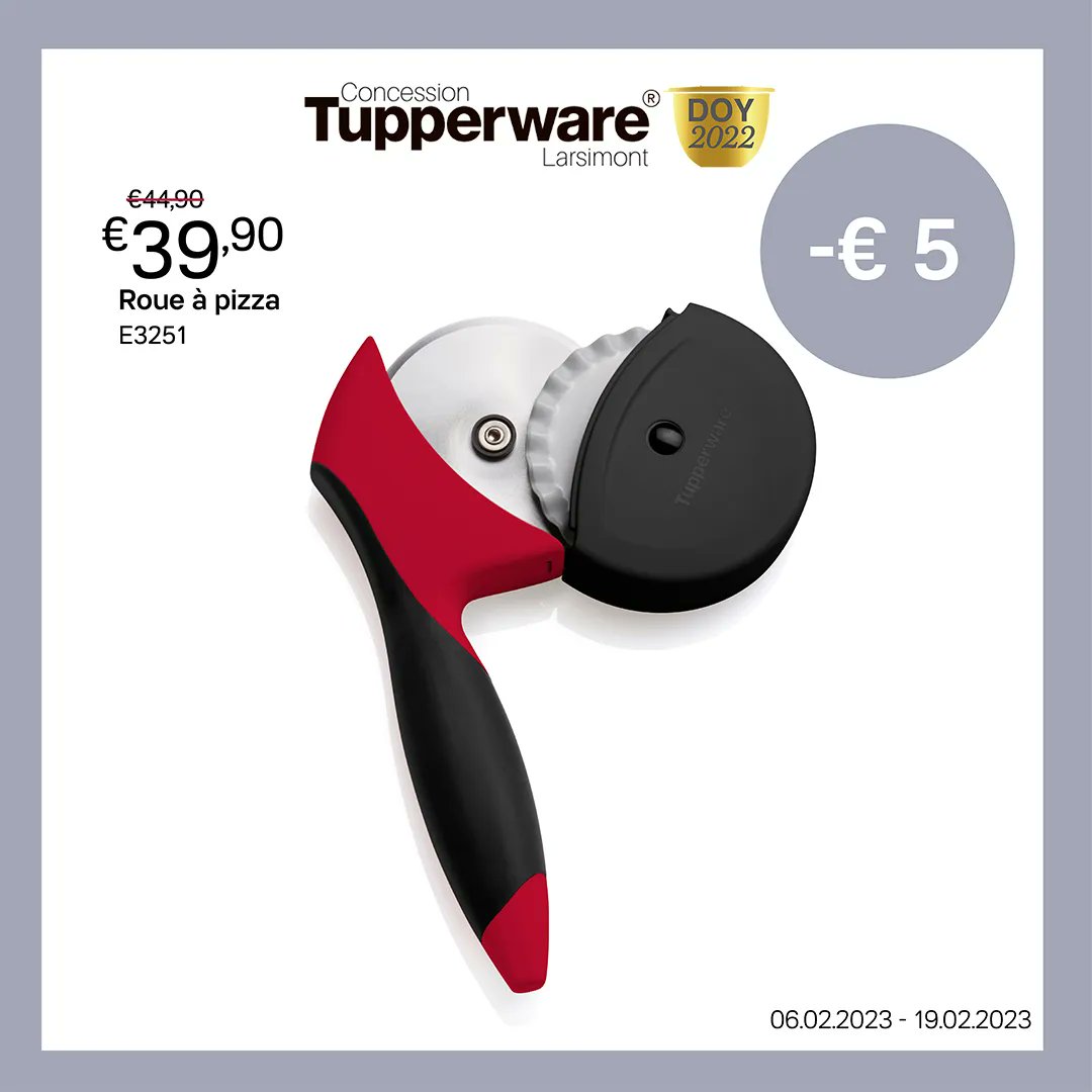 TupperwareLeRlx's tweet image. Une promo de 2 semaines démarre aujourd'hui!
🍪 Notre feuille de cuisson #MultiFlex
🍕 Notre Roue à Pizza
Pour plus de détails, contactez votre conseillère #Tupperware habituelle :)
Si vous n'en avez pas buff.ly/3TAXoso