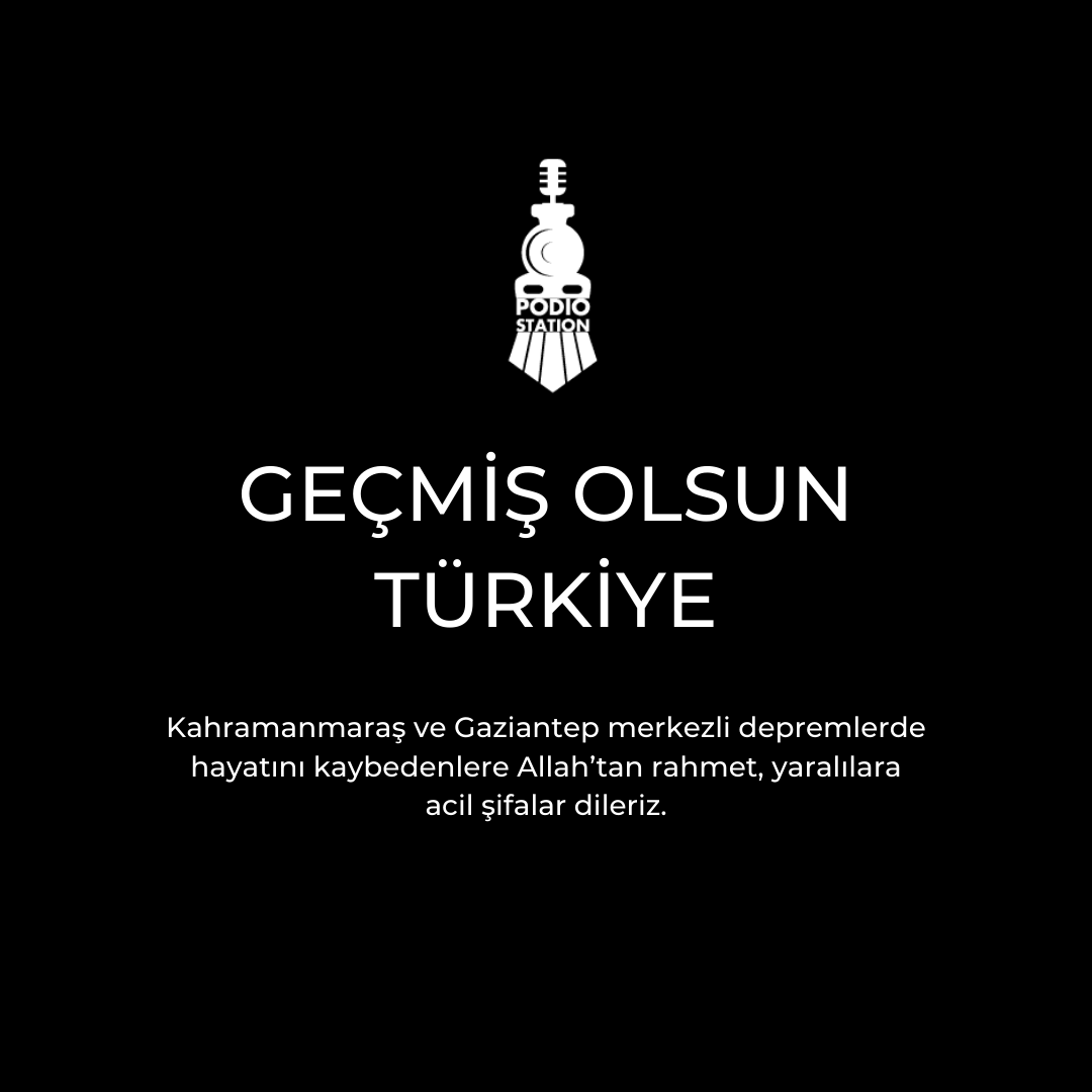 Podiostation's tweet photo. Geçmiş Olsun Türkiye. https://t.co/uawfg7A3oa
