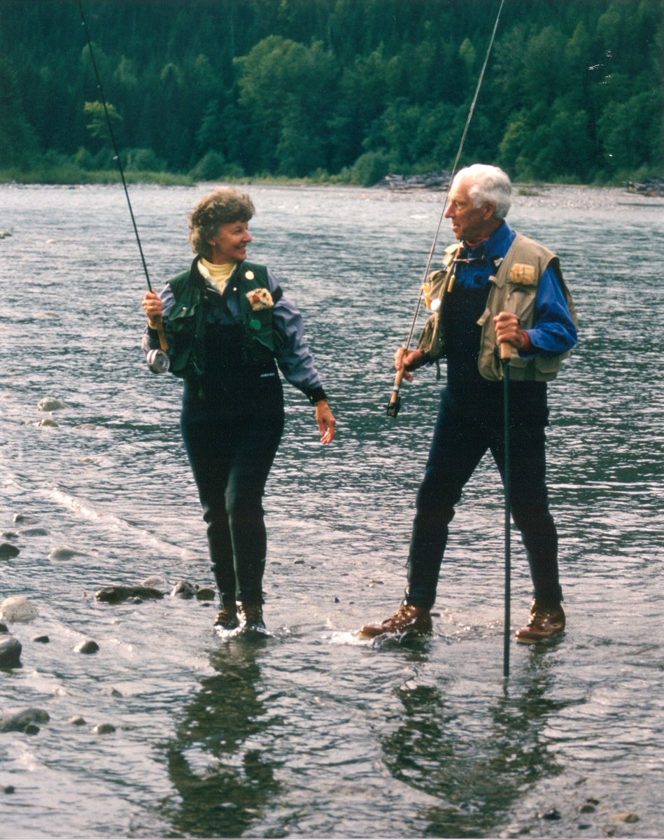 dieworkwear's tweet image. Underappreciated style icons: Joan Wulff, "First Lady of Fly Fishing"
