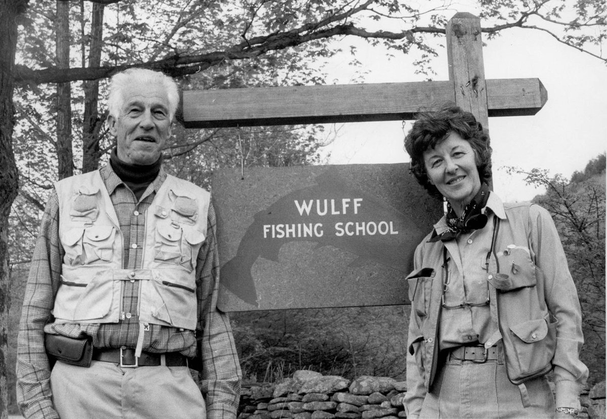 dieworkwear's tweet image. Underappreciated style icons: Joan Wulff, "First Lady of Fly Fishing"