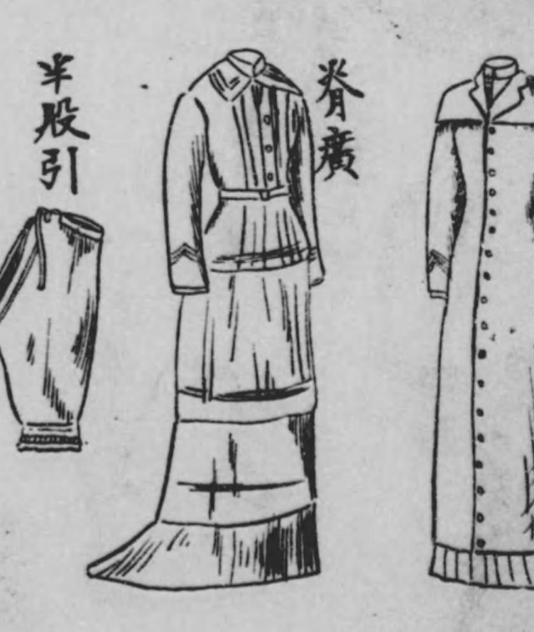 背広については明治の時点では婦人服の名称にも使われていたことを押さえておきたい 