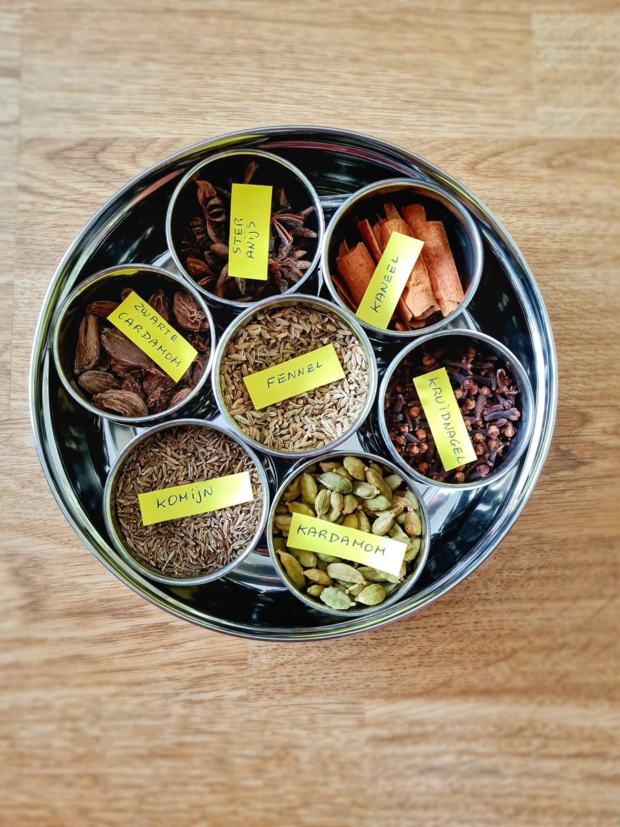 Gift idea, Gave a spice dabba filled with spices as a present gor her. She loved it  #gift #spicebox #indianspices #homemadegifts