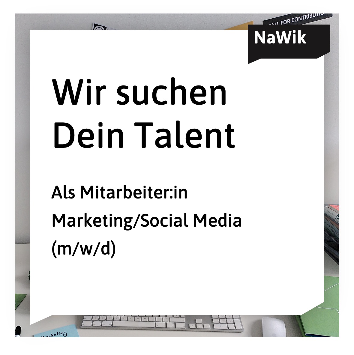 Wir stellen ein! Im Bereich Marketing &amp; Social Media ist ab sofort eine Stelle in Karlsruhe zu besetzen. Die Wissenschaftslandschaft in Deutschland ist Dir nicht fremd und #Wisskomm liegt Dir? Dann bewirb Dich &amp; werde Teil des #NaWikTeams! #Stellenangebote
nawik.de/blog/wir-suche…