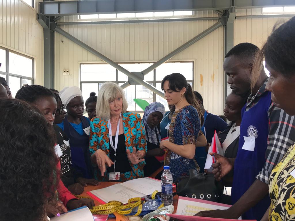 USSIAssociation's tweet photo. The #Textiles #SkillsUpgrading Training has #KickedOff today in @UIRI2017, Namanve. 19 Members of @USSIAssociation in the Tailoring Sector will undergo a 5 days expert training in the #Garment production line.
#GermanExperts
@Welthungerhilfe @WHH_Uganda https://t.co/mpP3xM49RO