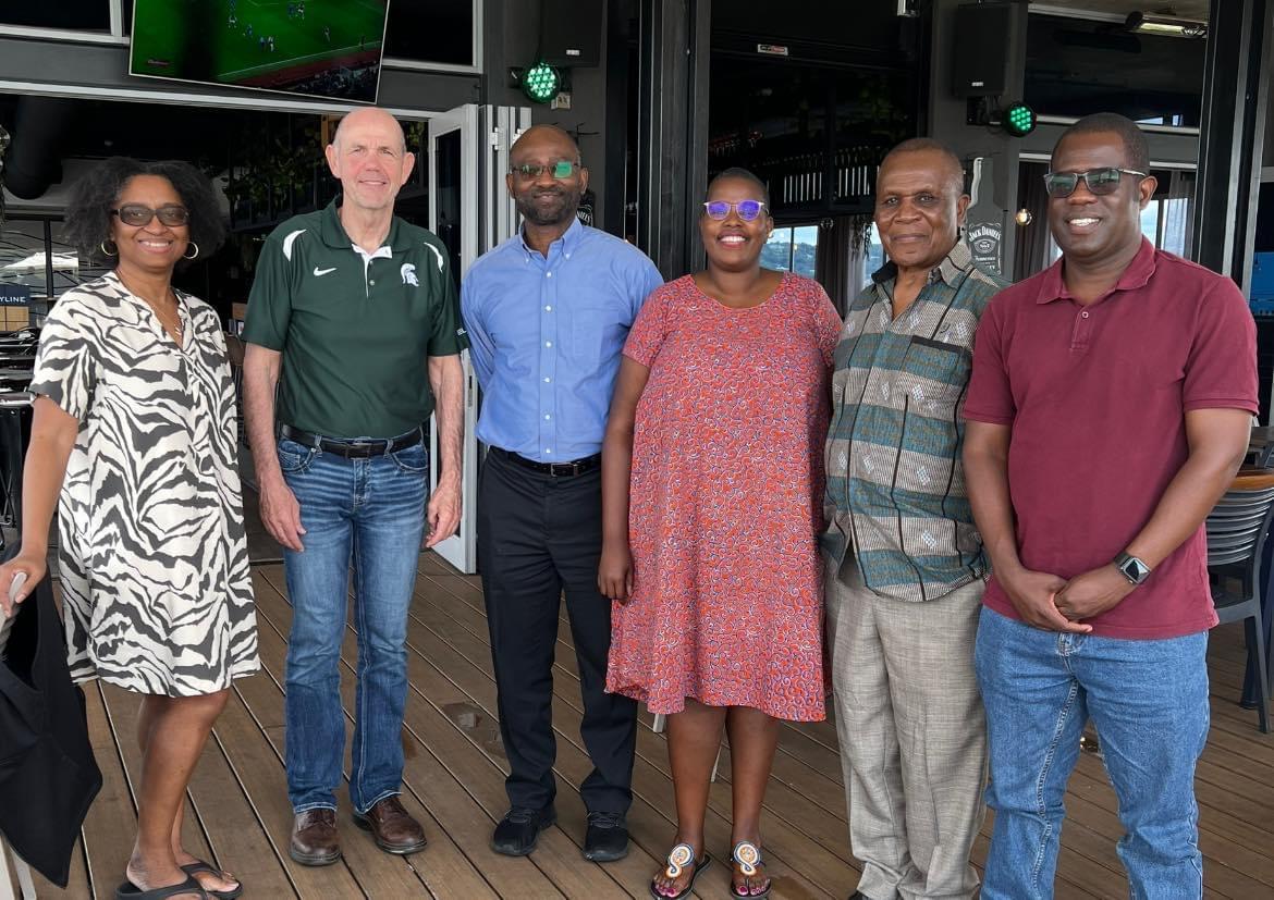 Meeting with the MSU Alliance for African Partnership Advisory Board members and focal point team from University of Pretoria and the National Research Foundation of South Africa.
#AAP
#AdvancingAfrica
#TransformingLives