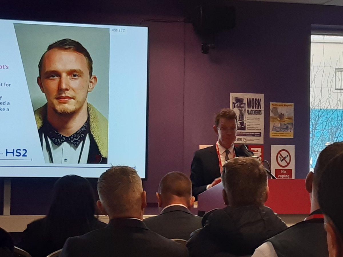 Great to be at the BBV HS2 Apprenticeship Pledge launch on the first day of National Apprenticeship Week 2023. Galldris  will be delivering Apprenticeships and training across our HS2 sites. <a href="/Galldris/">Galldris</a> <a href="/WestMids_CA/">West Midlands Combined Authority</a> @GroupRmf