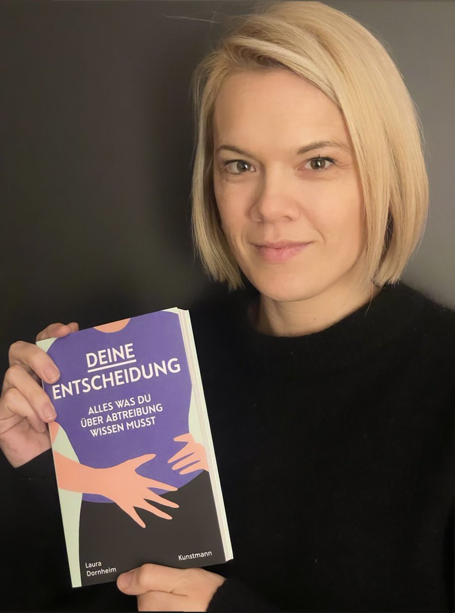 In 10 Tagen erscheint das Buch!
Niemand „freut“ sich über einen Abbruch. Aber es betrifft jährlich 100.000 Frauen in D und die haben ein Recht auf einfühlsame, umfassende und verlässliche Informationen.
Ich freue mich, dass diese Situation bald besser wird.