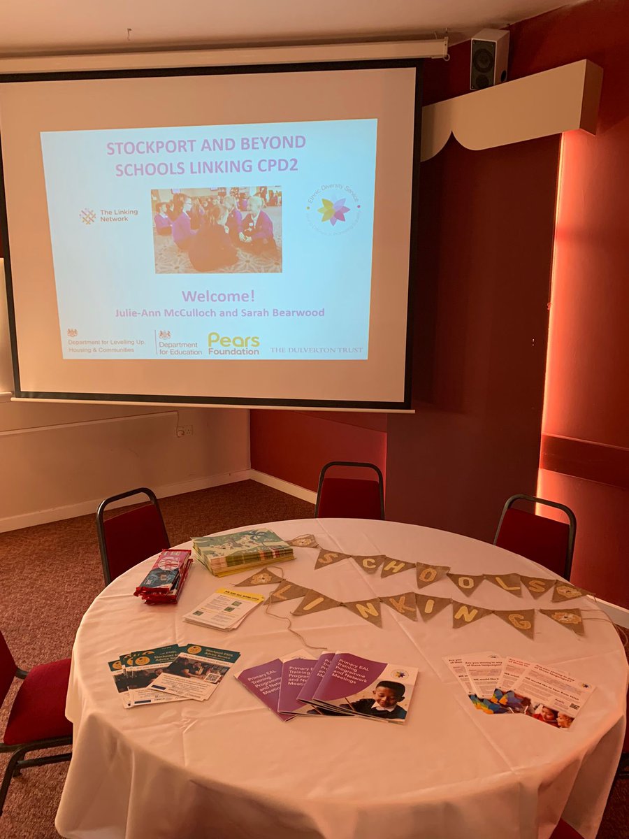 We’re ready to welcome teachers of 60 classes across #stockport #manchester #trafford for #schoolslinking  CPD2. Thank you @Linking_Network #community #identity @SK1_MCR_Beyond