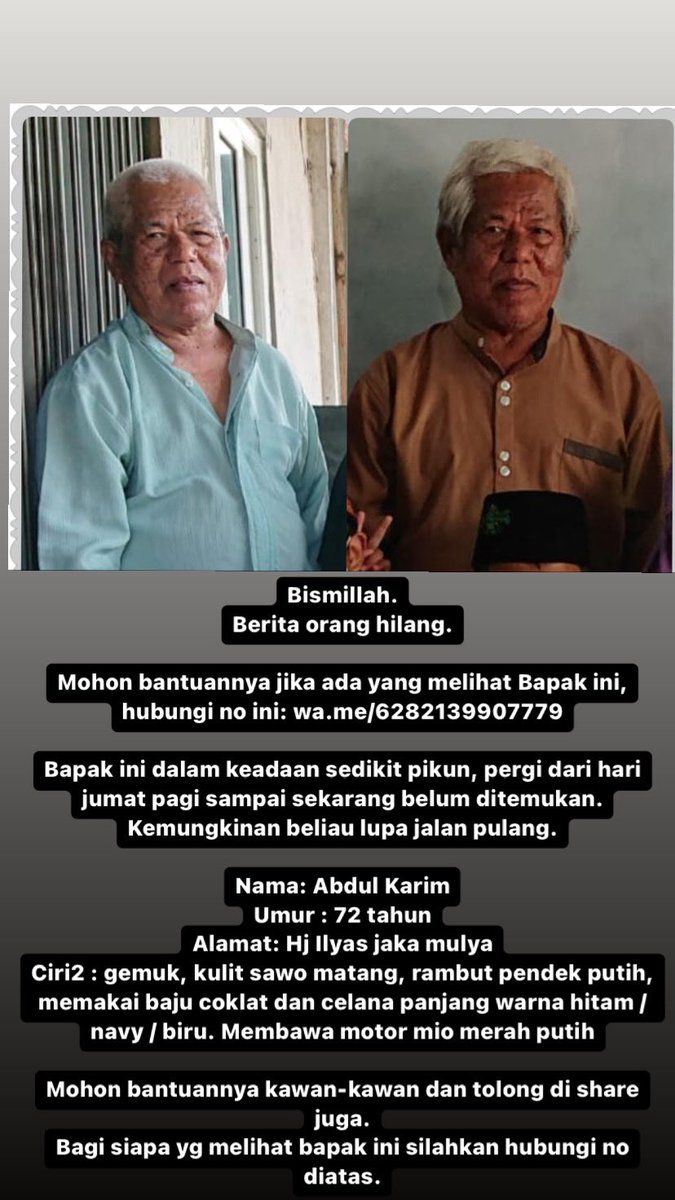 hasbiputri's tweet photo. @cottondrizzle Maaf oot yaa kak. Mau titip kali aja ada yg liat pakde ku 🙏🏻 https://t.co/qQM17oOp9e
