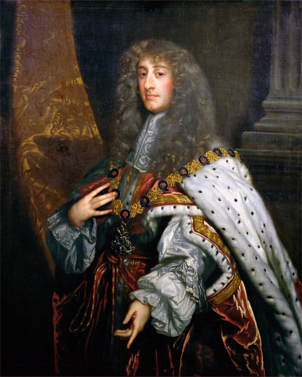 BritishHistorym's tweet image. #otd 6 February 1685 – James II of England and VII of Scotland is proclaimed King upon the death of his brother Charles II.

#Royalhistory #jamesii #Kingjamesii #onthisdayinhistory
