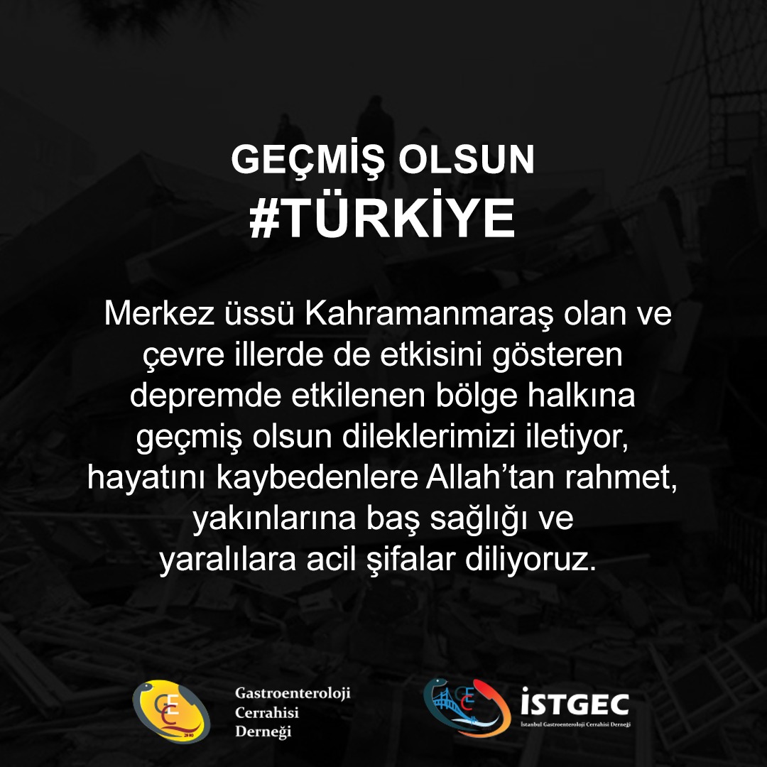 Gastroenteroloji Cerrahisi Derneği tweet media