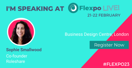 SophieGonin's tweet photo. Thrilled to represent the job share movement at Flexpo! Learn about job sharing's USP and why it stands out on its own four legs 🚺🚺 in the ways-of-working landscape. A must-have conversation for Talent and DEI leaders.

#futureofwork #diversity #equity #innovation https://t.co/EP1dt9egf4