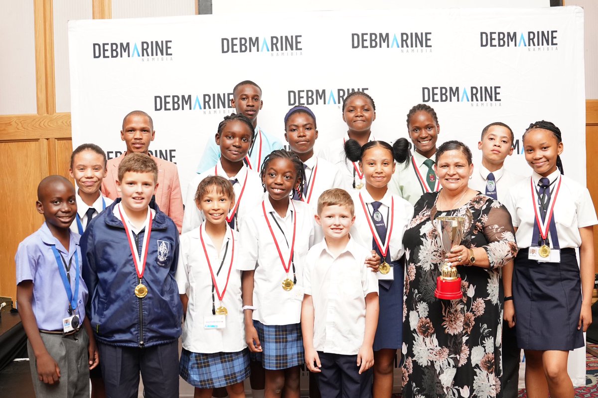 NCRST_Namibia's tweet photo. Our Winners Revealed: #NationalScienceFair
Overall winners: Ms Joy Iinane and Ms Rihanna Poniso from Keetmanshoop Secondary School. Best school (primary phase): Oranjemund Private School. Best school (secondary phase): Ketmanshoop Secondary School. Best Region was Karas region. https://t.co/UsEllQ4JNe