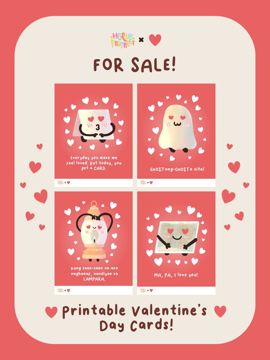 hello_prinklet's tweet image. 💟V-DAY CARDS FOR SALEEEEE!💟

Make this Valentine's Day extra special with the cutest printable cards! 💌✨

Perfect for a last-minute gift idea or to add a personal touch to your V-Day celebration! 💐💗

Download them here: ☺️
ko-fi.com/helloprinklet/…

#artph #smallbusinessowner
