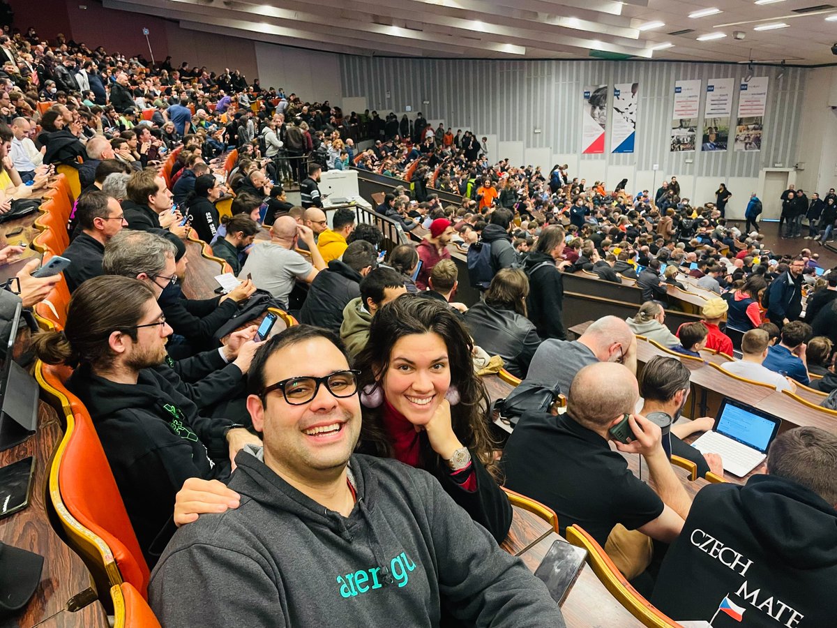 Arengu (YC S21) (@arengu) on Twitter photo These days in <a href="/Fosdem/">FOSDEM @fosdem@fosstodon.org</a> have been awesome, great people, top talks and such a strong FOSS community:
#FOSDEM2023 These days in <a href="/Fosdem/">FOSDEM @fosdem@fosstodon.org</a> have been awesome, great people, top talks and such a strong FOSS community:
#FOSDEM2023