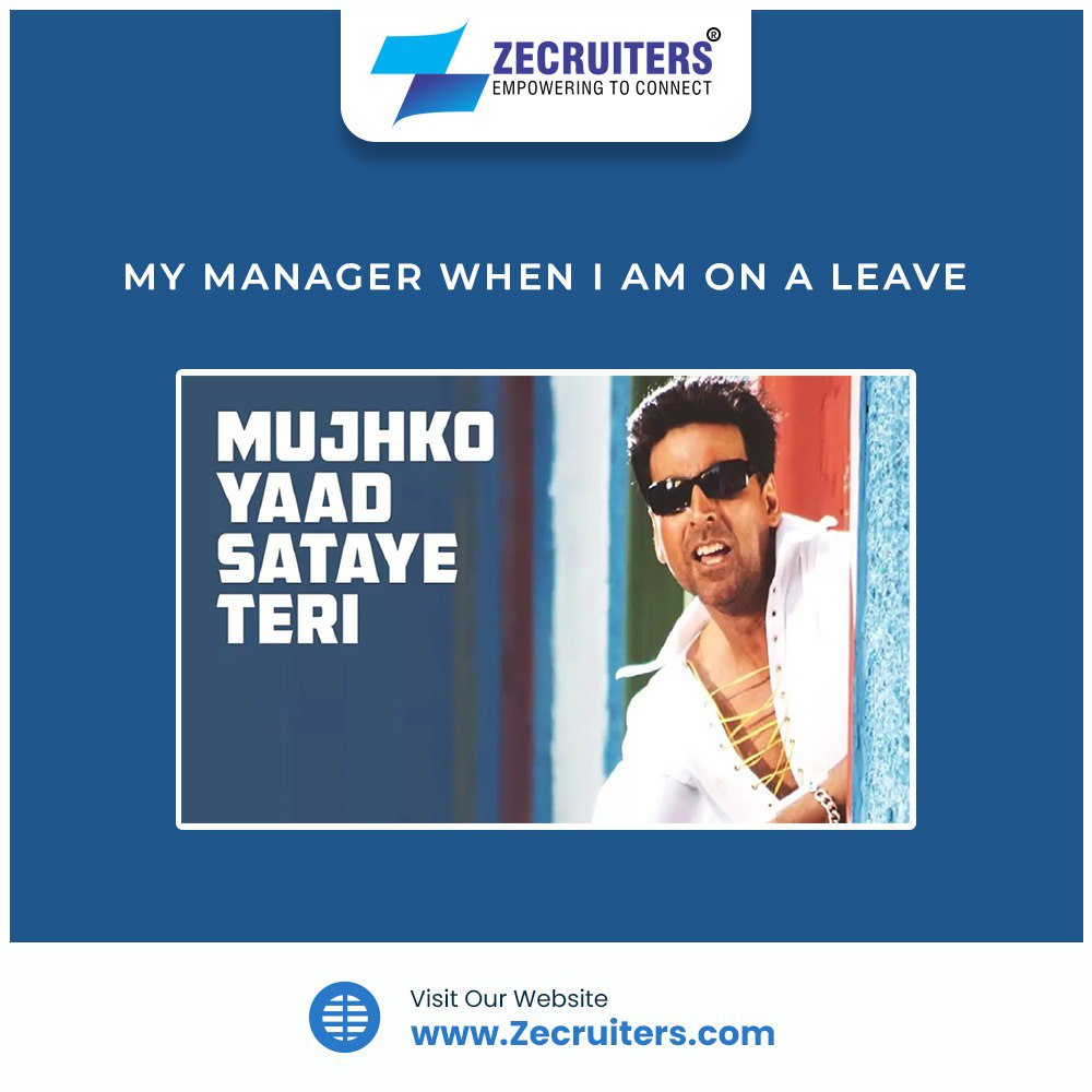 #zecruiters #funnypost #viralpost #memes #akshaykumarmemes #funpost #sundaypost #sundaycreative #corporate #corporategoals #jobopening #jobsite #joblisting #jobportal #follow #explore #explorejobs #jobs #jobvanacy #jobless #jobopportunity #jobpost #jobposting #jobsecrurity