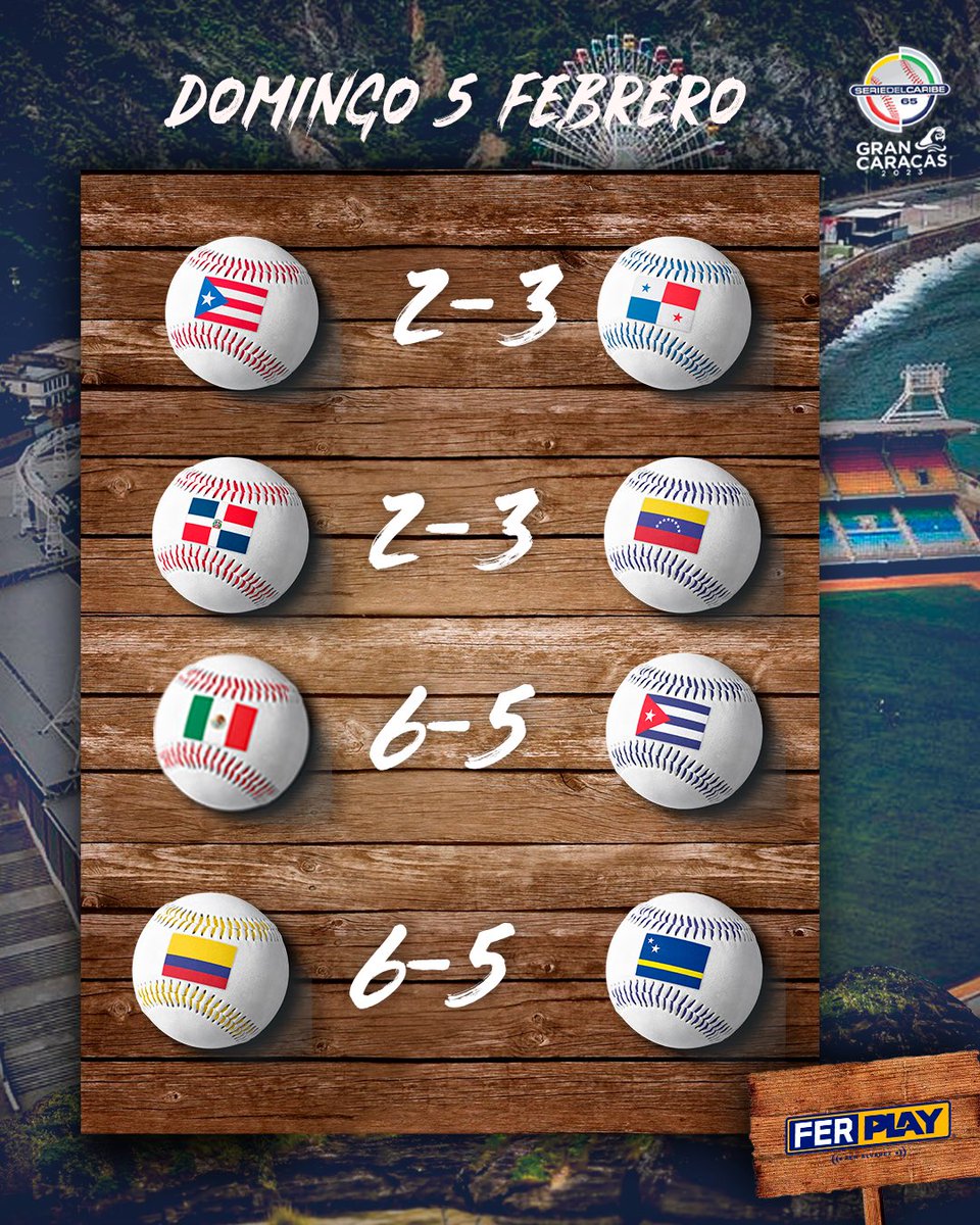 FlashMobileApp's tweet image. ⚾ RESULTADOS FINALES ⚾
#SerieDelCaribe