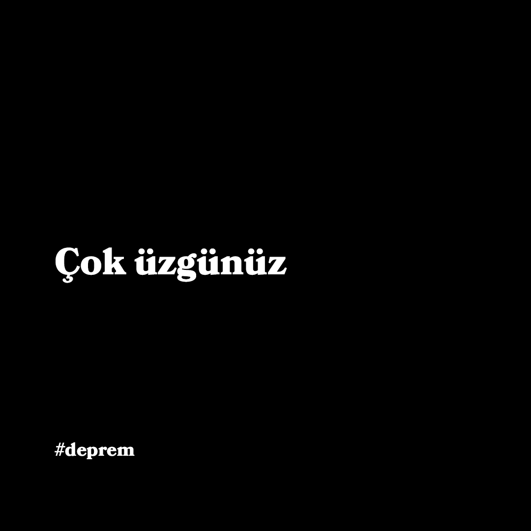 hem de çok #deprem