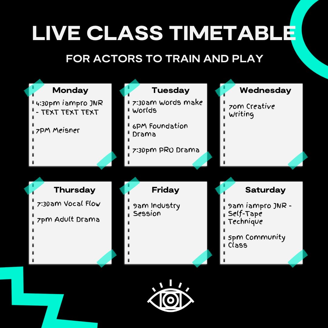 iamprouk's tweet photo. Live classes happening this week! 

One membership. All classes included. 

#iampro #actortraining #actingtraining #learnonline https://t.co/GT1jIrKMJa