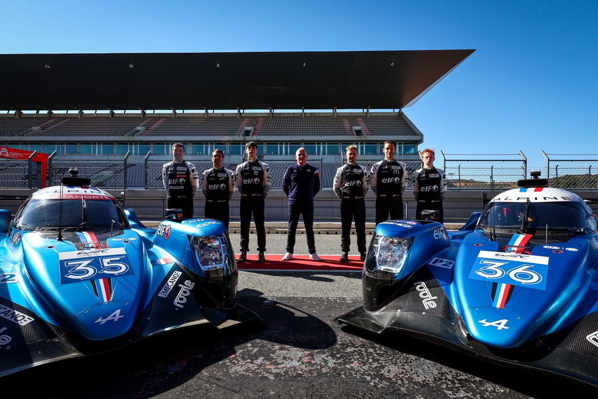 🇫🇷 <a href="/SignatechAlpine/">Alpine Endurance Team</a> officialise ses deux équipages <a href="/FIAWEC/">FIA World Endurance Championship</a> 

▶️ bit.ly/40u7Qp8

🇬🇧The Alpine A470 and its two crews  unveiled for the 2023 <a href="/FIAWEC/">FIA World Endurance Championship</a> season 

▶️ bit.ly/3wVInaD