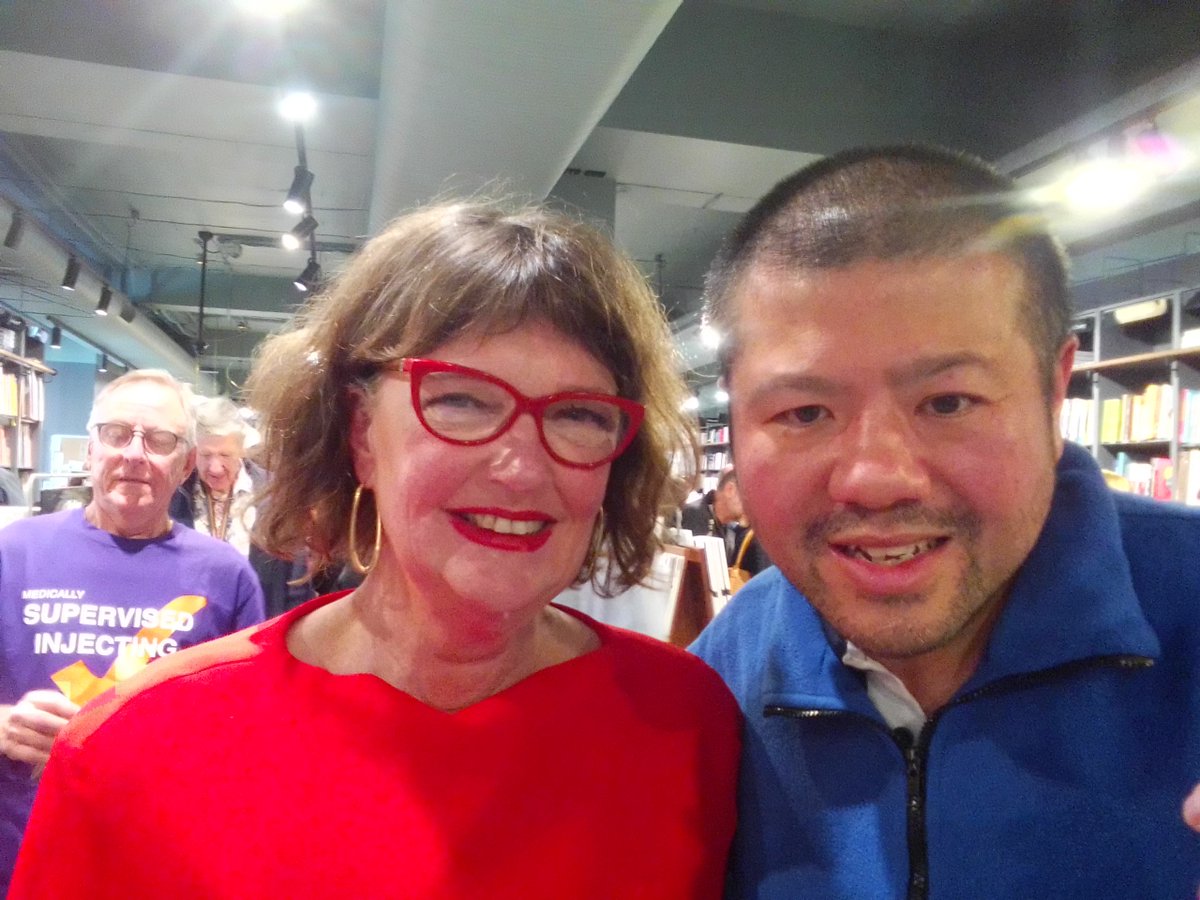 kennythedoosra's tweet photo. Thanks @JudyRyan_ 4 coming 2 Ur book launch a quick visit @ReadingsBooks #youtalkwedie published by @scribepub it was gr8 meeting U there & the issue is very sensitive nature @YarraCouncil #safeinjectingrooms. #judyryan #scribepub #scribepublications #readingsbooks. https://t.co/x0Gb3sZIl2