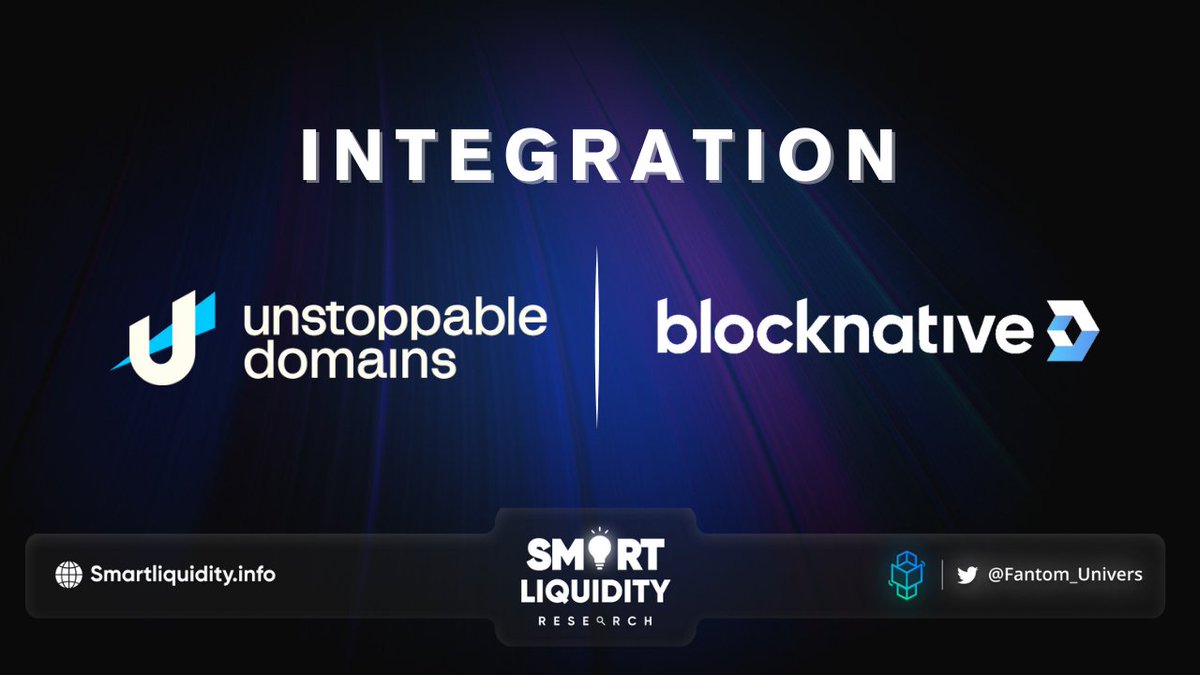 _Sonic_HUB's tweet photo. ☀️ @Blocknative Integration with @Unstoppableweb
☀️ #Blocknative operates a global network of nodes across several blockchains and provides access to pre-chain data through an easy-to-use API.
🔽INFO
https://t.co/mbi3XczfMr https://t.co/sevH0n7CE1