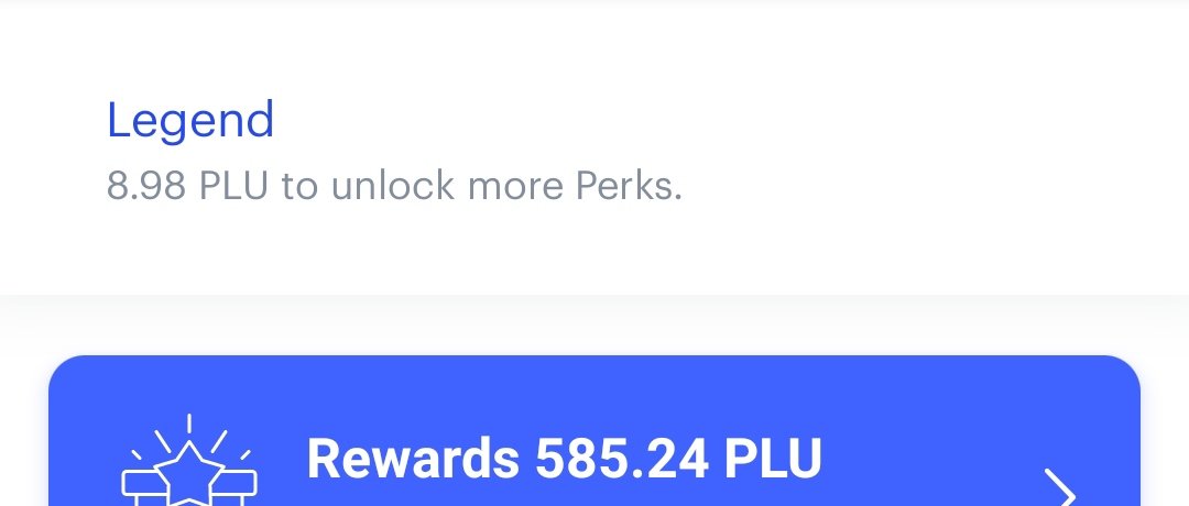 6monAntony's tweet photo. In 8.98 PLU, I'll reach the GOAT level just by using my plutus card for usual spending. So far, thanks to being at LEGEND level, I've earned 585.24 PLU which is roughly 5413€.
Thanks for one of the best project in the crypto !
Join us https://t.co/M2RXHOSs43 @plutus #plutus $PLU https://t.co/M8JdHoDrVQ