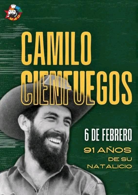 FernandezBrunet's tweet photo. Hoy a 91 año del natalicio del señor de la vanguardia desde tierras africanas cumpliendo con nuestro deber te recordamos Camilo.#TenemosMemoria. #BMCGuineaBissau.@ArgudinMilagros @cubaengb https://t.co/GEkF1ndERf