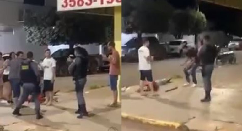 BlogdoBG's tweet photo. VÍDEO: Jovem resiste a prisão, agride policiais e acaba morto por PM; imagens são fortes https://t.co/bRUt1vqVuP https://t.co/8MdR1HINop