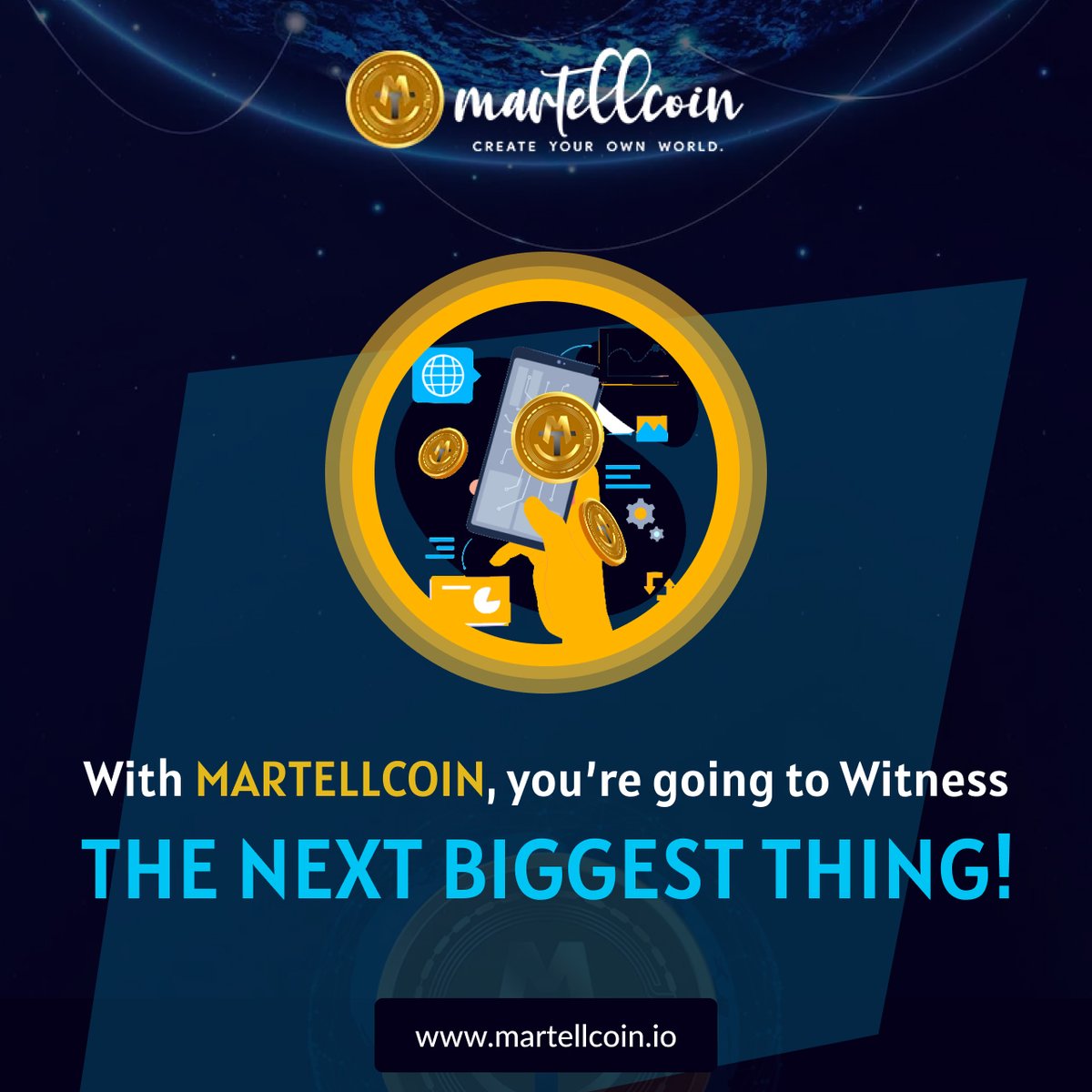MartellCoin's tweet photo. 📢With #MartellCoin, You're going to witness

THE NEXT BIGGEST THING🔥

Be a part of it:👉 https://t.co/nIc7EHYsFG
.
.
.
.
.
#MTC #crypto #cryptocurrency #cryptotrading #cryptoinvestors #cryptocurrencies #cryptotokens #cryptomarket https://t.co/9Hx4vafhG1