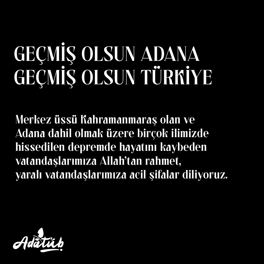 Adana Turunçgil Üreticileri Birliği (ADATÜB) tweet media