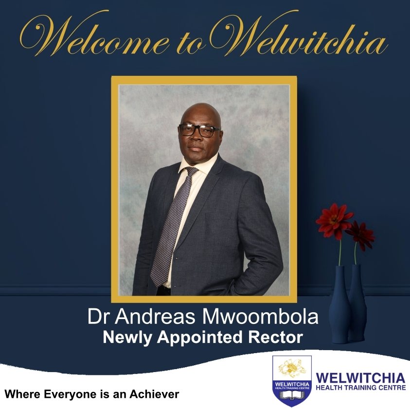 Join us in welcoming our new Rector, Dr. Andreas Mwoombola! We are thrilled to have such a dynamic and accomplished leader at the helm and can't wait to see the impact he will make. #NewRector #Leadership #ExcitingTimesAhead