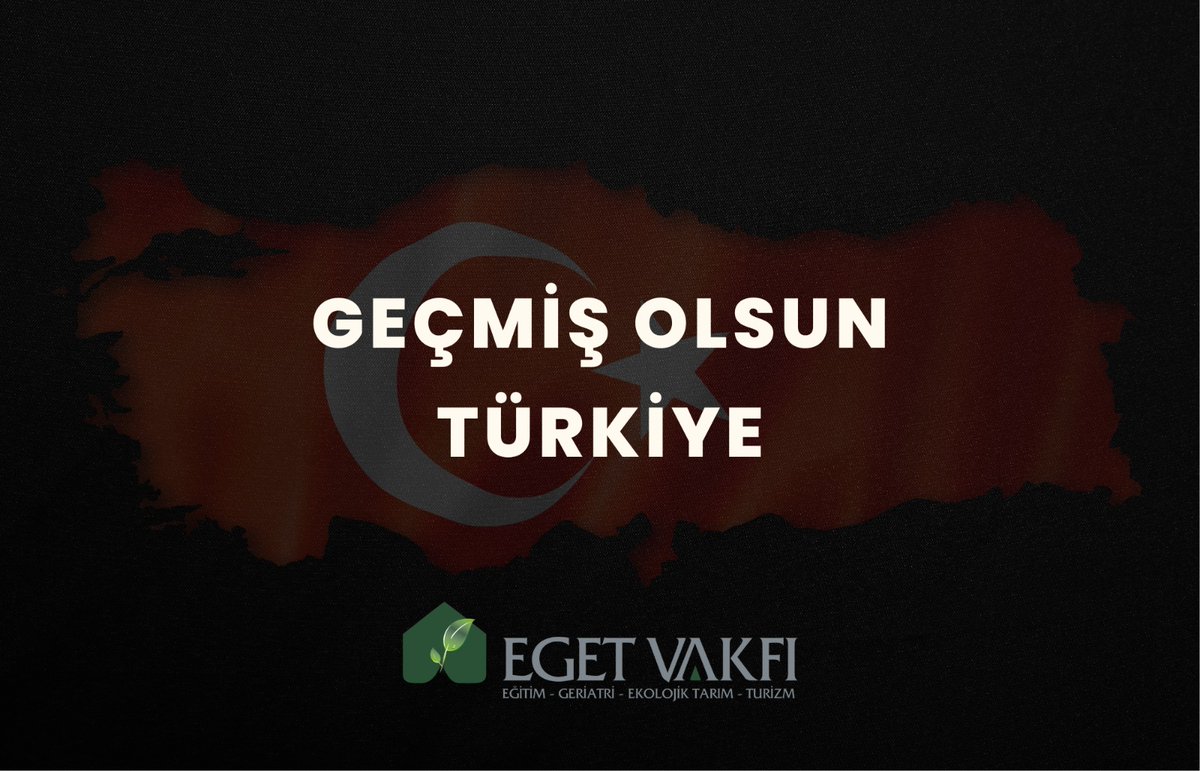 Birçok ilimizi etkileyerek can kayıplarına, yaralanmalara neden olan depremden ötürü büyük üzüntü duyduk. Depremde yaşamını kaybedenlere Tanrı'dan rahmet, yakınlarına baş sağlığı diliyoruz. Yaralılara acil şifa dileklerimizi iletiyoruz. 
Geçmiş olsun Türkiye.