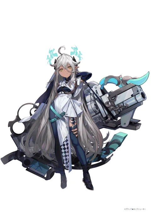 ◥◣ブラックロックシューター FRAGMENT◢◤アドレイド 5兵装 [盤面の担い手]先日実装されましたアドレイドのイラストを担当させていただきました～!何卒よろしくお願いいたします!#BRSF #ブラックロックシューター 