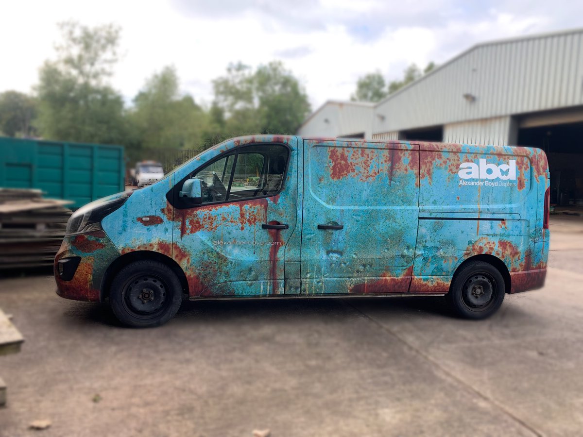Our iconic ‘rusty van’ is still turning heads! Have you spotted it yet? 👀

Our design team can help your vision come to life with your vehicle - whatever the size! 

🚙💨💨💨

#branding #vehiclewraps #vehicledesign #vanwrap #vanwraps #vanlife #marketing #vehiclelivery #design
