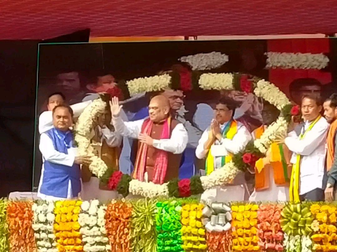 Suvajitmajumde3's tweet photo. শান্তিরবাজারে গেরুয়াঝড়। 
#Vote4BJP
#VijaySankalpJansabha https://t.co/MTOLWTJ4JT