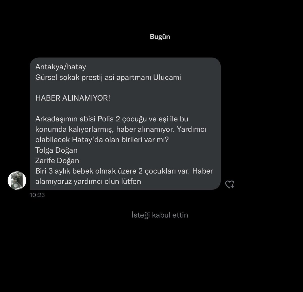 RT ACİL YARDIM EDİN LÜTFEN!

#DEPREM #ACİL #AFADYARDIM