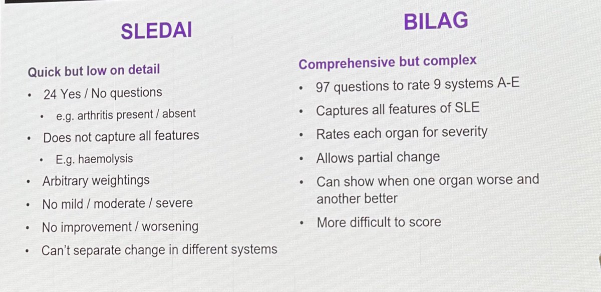 SMC_Arthritis's tweet image. Disease activity #tools #lupus #SLEDAI #BILAG