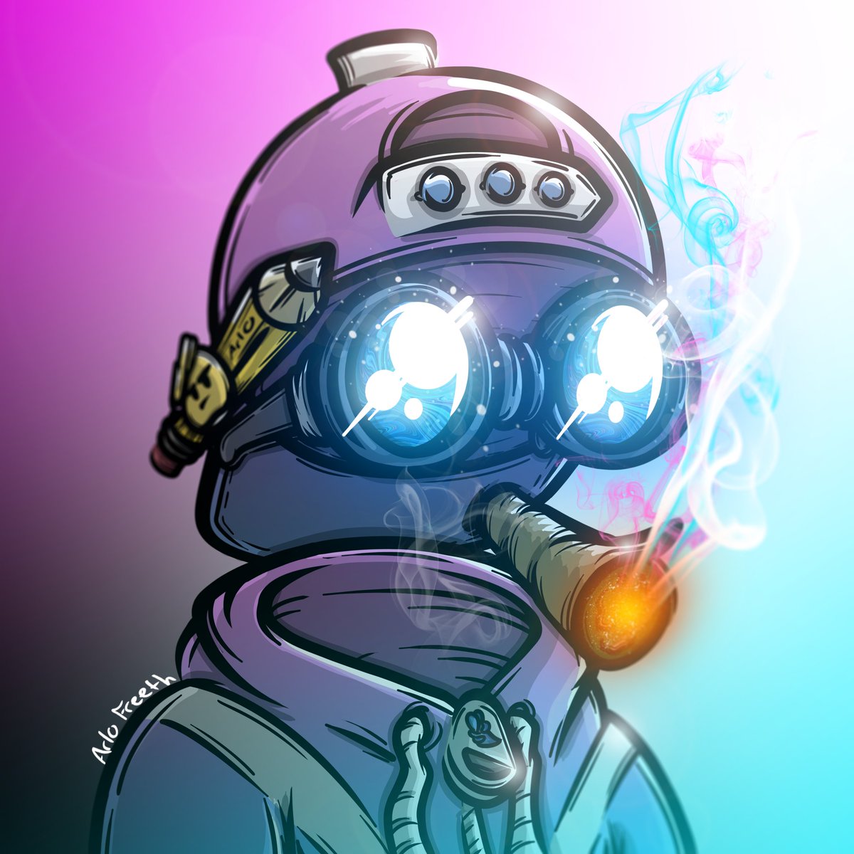 I got my first <a href="/InvsbleFriends/">Invisible Friends</a> ❤️🧢

It's kind of close to my Arlo IF🤣. I'll have to see if I can find one closer ✨️🤝

Been sitting on the fence for too long, excited to finally hop in ❤️

<a href="/MotionMarkus/">Markus Magnusson 🤝</a> <a href="/nguyenhut_art/">Nguyen Nhut</a>  <a href="/coinbilly/"></a>