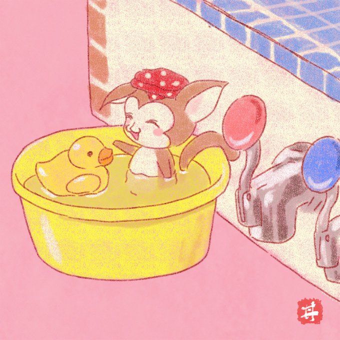 「bathtub smile」 illustration images(Latest)