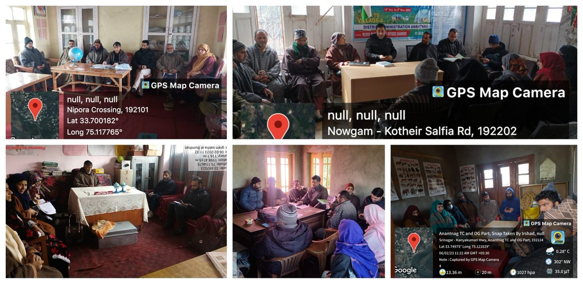 DCAnantnag's tweet image. #GramSabha #GrassrootPlanning #DevelopmentMonitoring
Gram sabha on the first monday of February was held in all 335 panchayats of Anantnag. Deliberations held on work implementation, identification of gaps, priority works
@basharatias_dr @diprjk